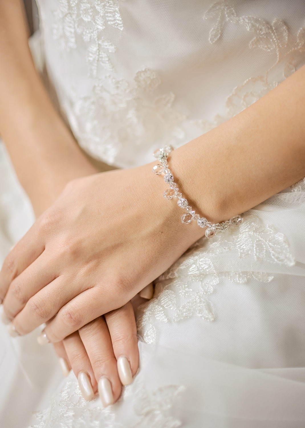 Bracelet mariée Gouttes