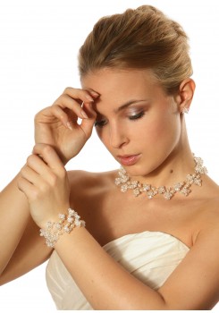 Collier mariage Starlight perles