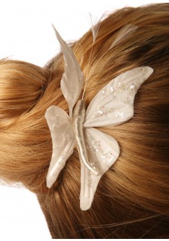 Pic cheveux mariage Butterfly