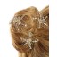 Pics cheveux mariage Hibiscus (Lot de 3)